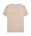 T-shirt Motif/style Rayure Sur Poitrine Homme Marron Clair Lambretta-3