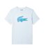 T-shirt Sport Motif/style Grand Logo Homme Bleu Lacoste-2