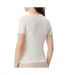 T-shirt beige femme tommy hilfiger night navy - l-2
