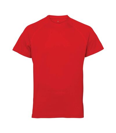 T-shirt à manches courtes homme rouge feu Tri Dri