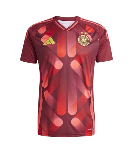 Maillot Extérieur Motif/style L´équipe D´allemagne De Football Homme Bordeaux Adidas