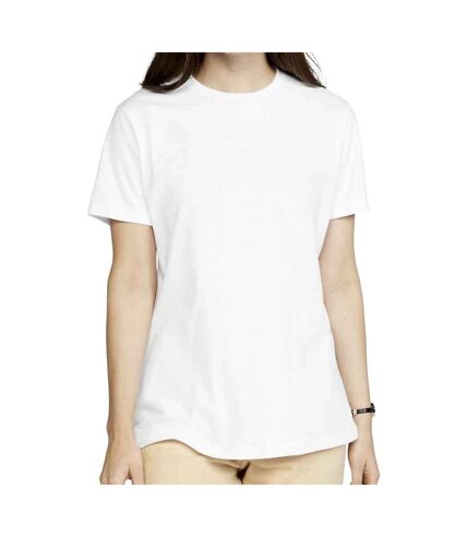 Gildan Womens/Ladies CVC Soft Touch T-Shirt (White) - UTPC5353