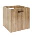 Cube de Rangement Bois 30x30cm Naturel-1