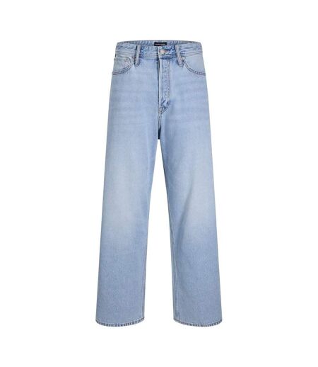 Mens Denim 5 Pockets Straight Leg Jeans Blue Denim Jack And Jones