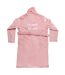 Robe de Chambre Sherpa Flemme de Ouf Rose-2