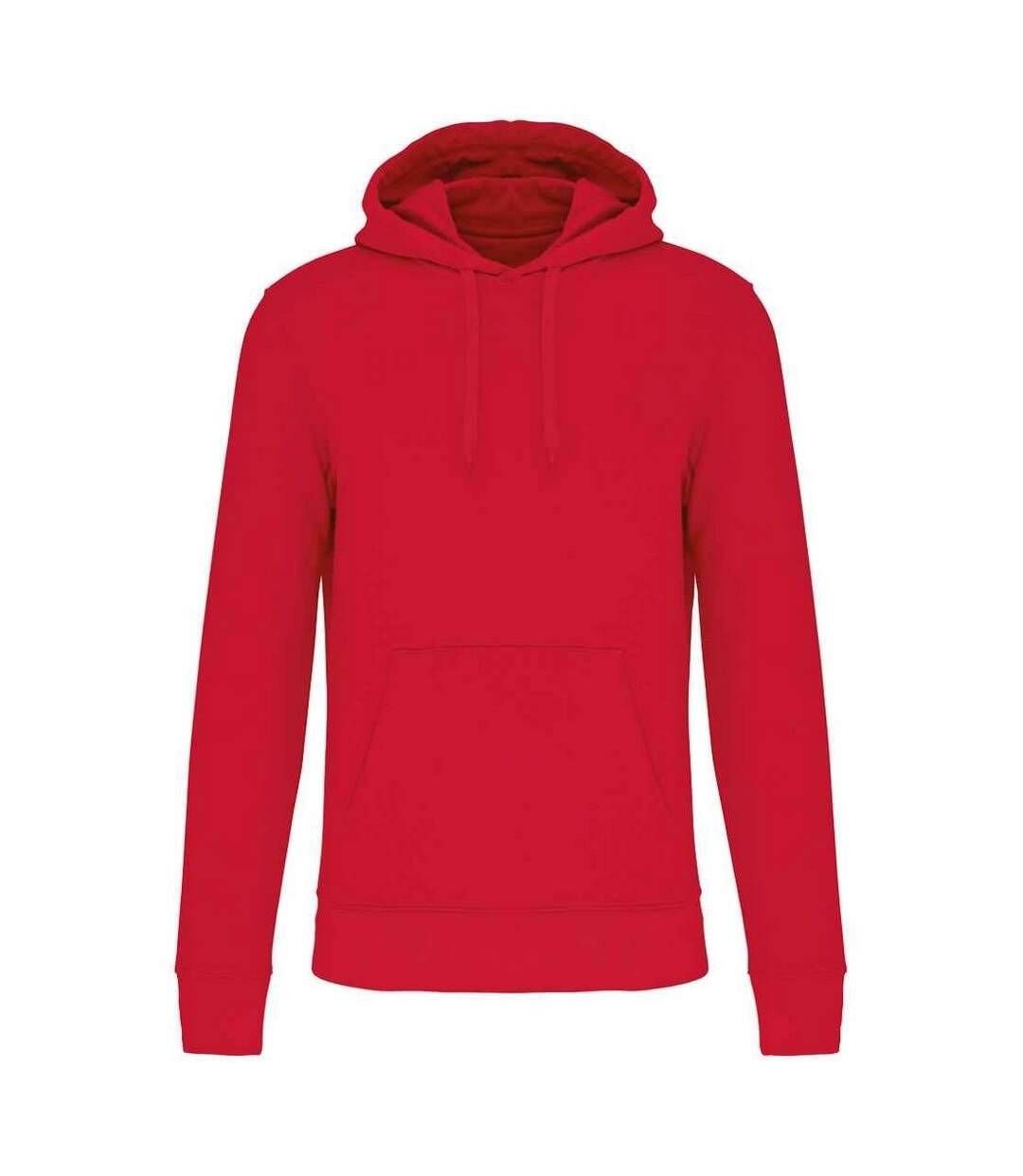 Mens eco friendly hoodie red Kariban