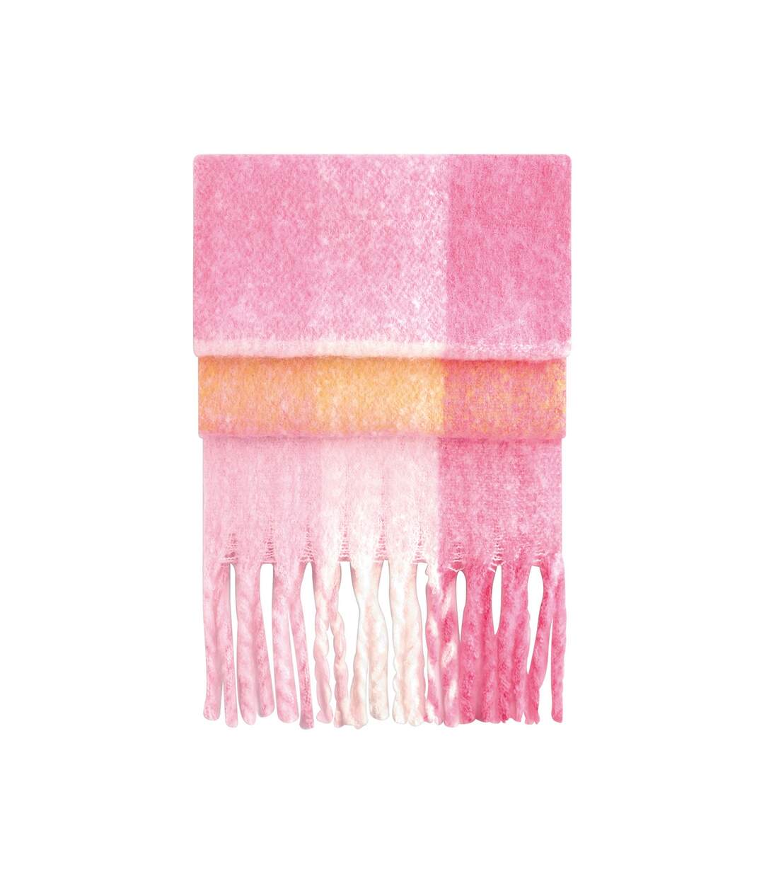 Écharpe Motif/style À Carreaux Adulte Taille Unique Rose Beechfield-2