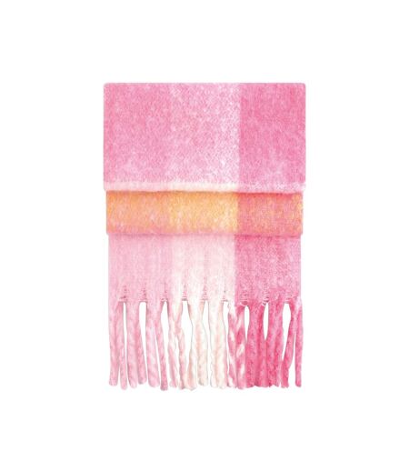 Écharpe Motif/style À Carreaux Adulte Taille Unique Rose Beechfield