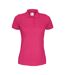 T-shirt pique lady femme cerise foncé Cottover