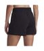 Short noir femme under armour rival fleece-2