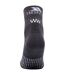 Chaussettes De Sport Champ Adulte Charbon Blanc Trespass-2