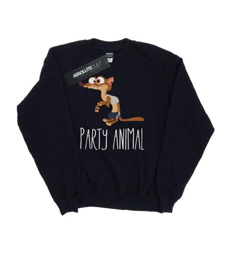 Disney - Sweat ZOOTROPOLIS PARTY ANIMAL - Femme (Noir) - UTBI12174