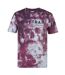 T-shirt Manches Courtes Motif/style Imprimé Intégral Sub Homme Bordeaux Foncé Firetrap-1