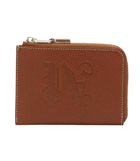 Porte-cartes Motif/style Monogramme Taille Unique Marron Palm Angels