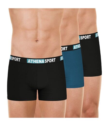 Lot de 3 boxers homme Daily Sport Coton Athena