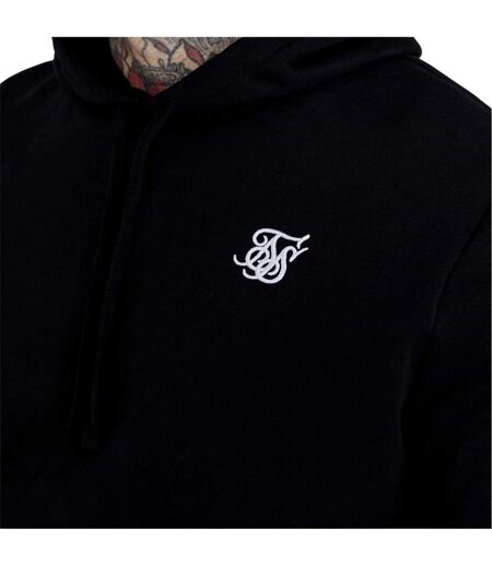 Mens Casual Hoodie Black SikSilk
