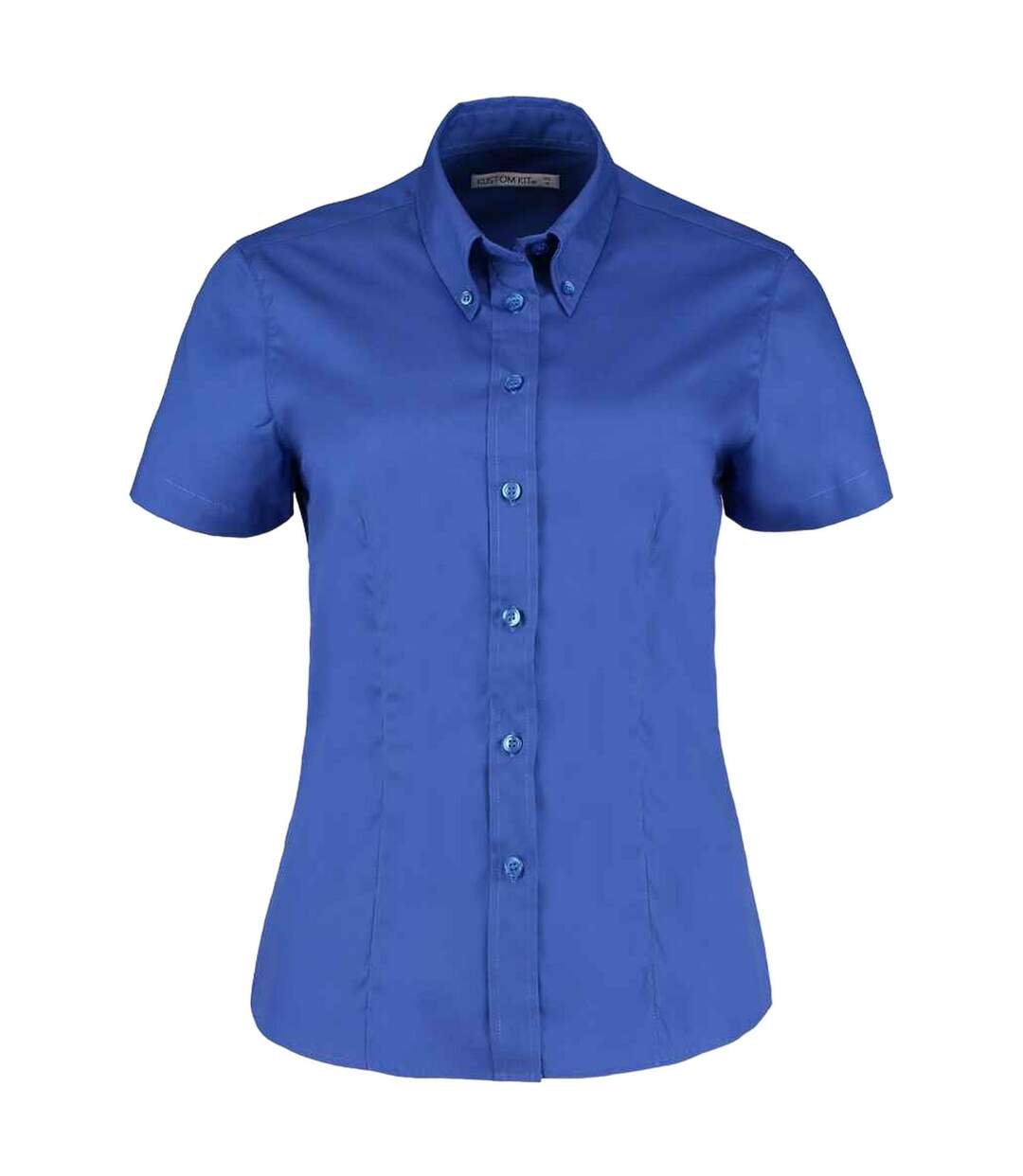 Blouse corporate femme bleu roi Kustom Kit-1