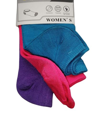 Chaussettes Fashion Pour Femmes fantaisies - Lots de 3 Coloris suivant arrivage