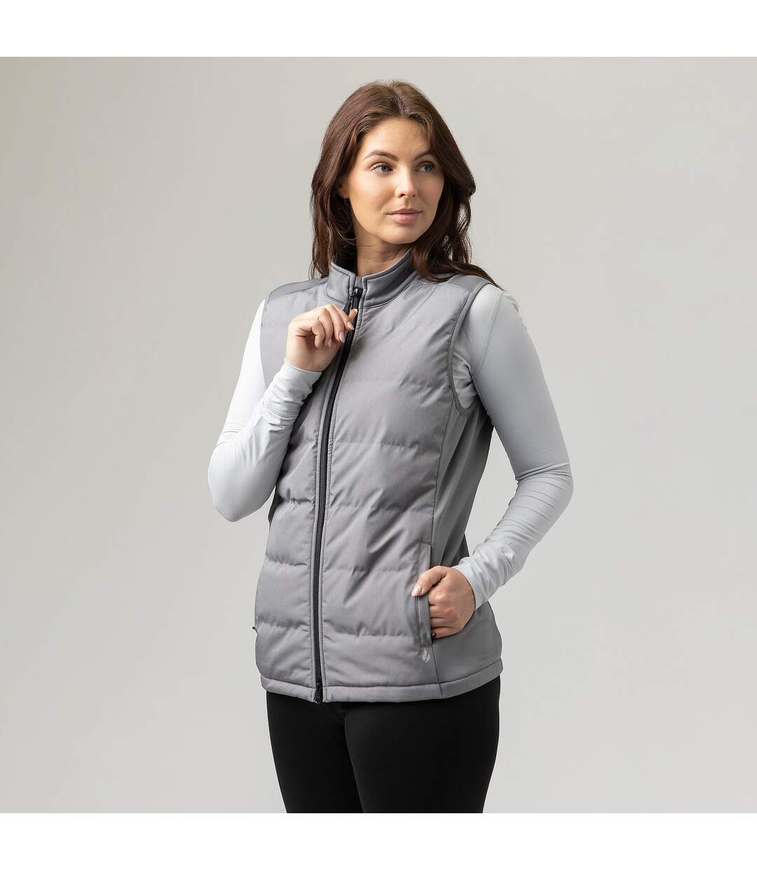 Gilet isolé doublé polaire pour femme pour l'hiver-6