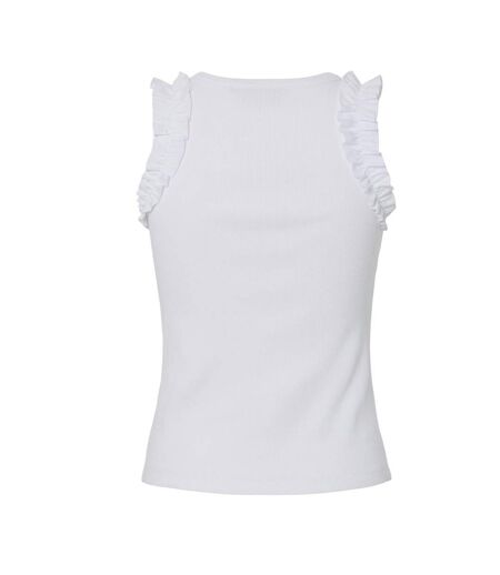 Débardeur blanc femme pieces tubana