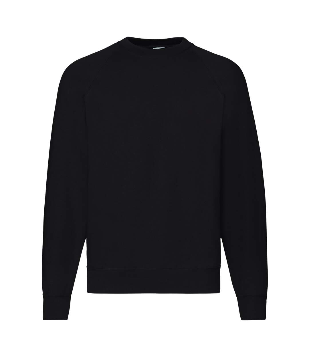 Fruit Of The Loom Mens Raglan Sleeve Belcoro® Sweatshirt (Black) - UTBC368-1