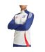 OL sweat training 1/4 zip blanc homme adidas tiro 24-1