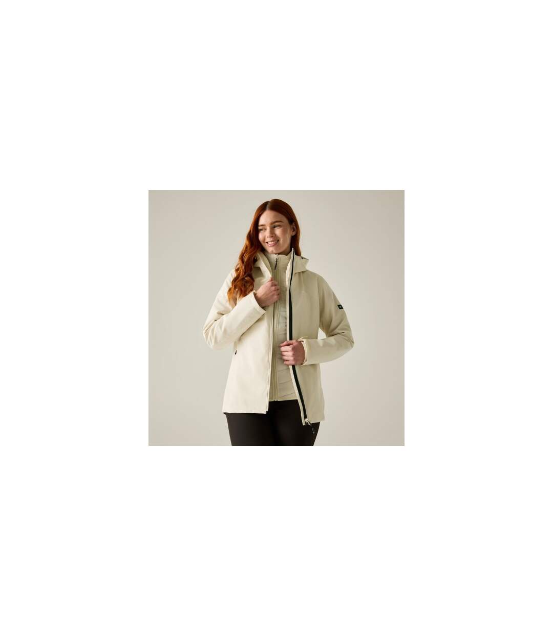 Veste Motif/style 3-en-1 Wentwood Femme Beige Clair Regatta-1