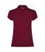 Polo Star Femme Rouge Grenat Roly-1