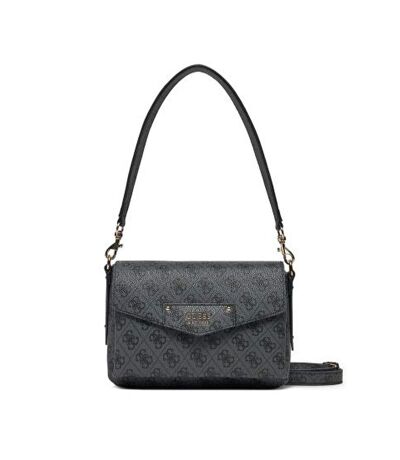 Sac à Bandoulière Noir Femme Guess Brenton - Taille unique