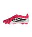 Chaussures De Foot Pour Terrain Ferme Motif/style Se Rabat Sur L´avant Predator Club Femme Rouge Blanc Adidas-3