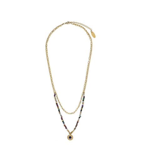 Collier bleu/violet femme clio blue co3938sd