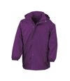 Result Mens Reversible StormDri 4,000 Waterproof Windproof Anti Pilling Fleece Jacket (Purple) - UTBC884