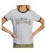 T-shirt Gris Femme RVCA University Ss - M