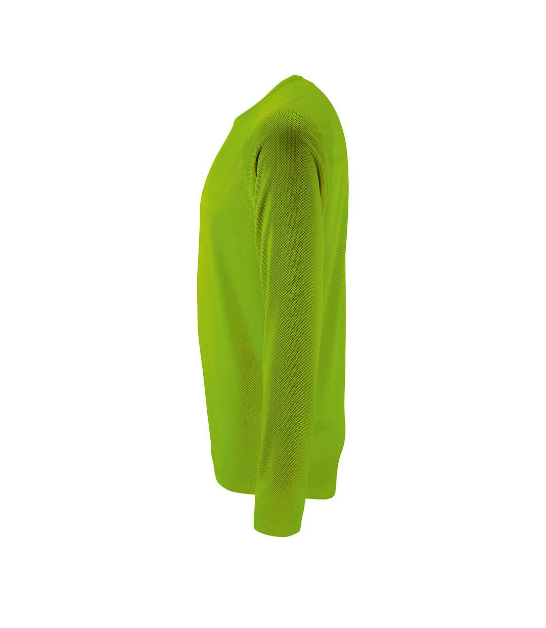 SOLS Mens Sporty Long Sleeve Performance T-Shirt (Neon Green) - UTPC2903-4