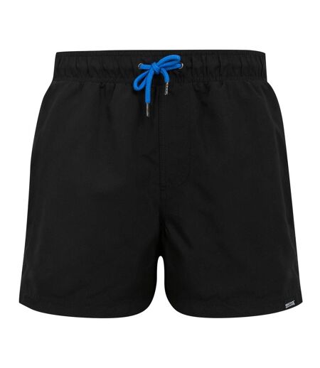 Short De Bain Mawson Homme Noir Bleu Vif Regatta