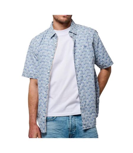 Chemisette bleu/blanc homme kaporal bahia - 3xl