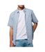 Chemisette bleu/blanc homme kaporal bahia - 3xl-1