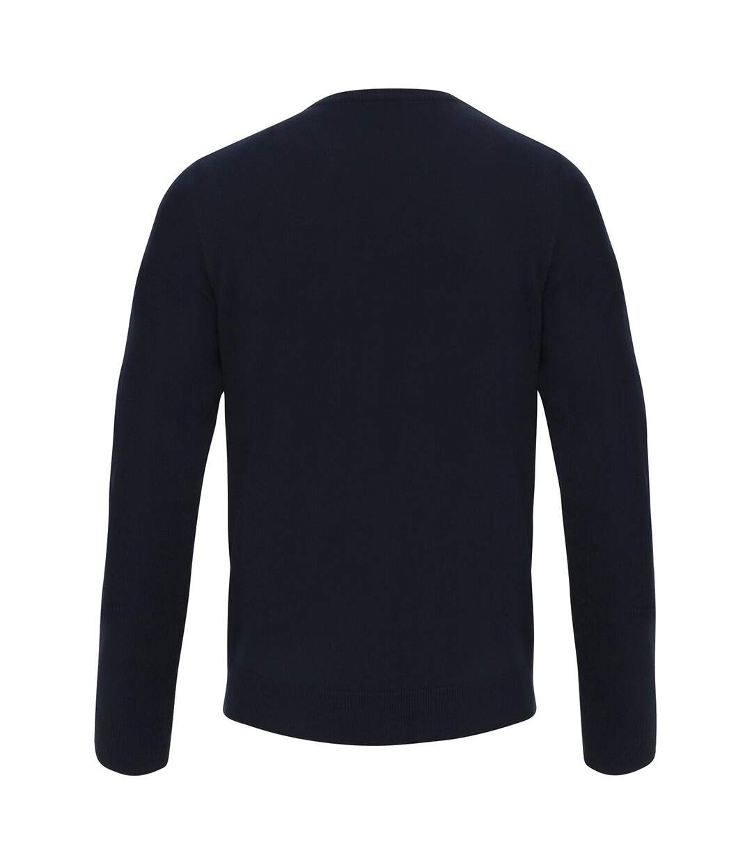 Premier Mens Essential Acrylic V-Neck Sweater (Navy) - UTRW6598-2