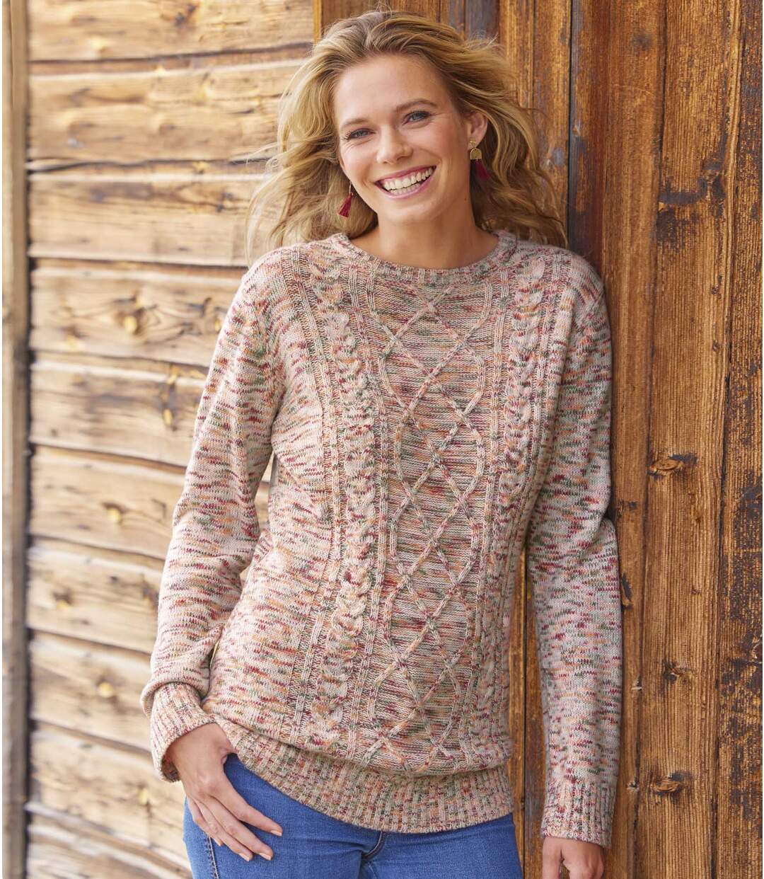 Khaki ladies outlet jumper