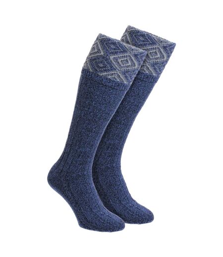 HJ Hall - Chaussettes de Chasse Homme Longues en Laine Chaudes Outdoor