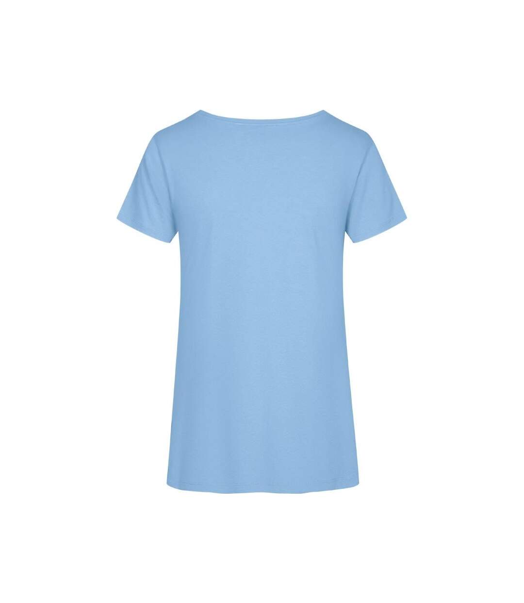 T-shirt Premium Femme Bleu Clair Promodoro-2