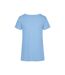 T-shirt Premium Femme Bleu Clair Promodoro-2