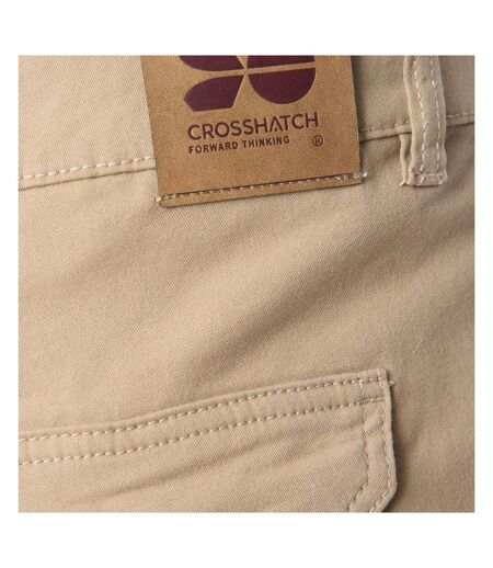 Pantalon À Poches Frentons Homme Beige Gris Crosshatch