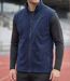 CHALLENGER CHAMBERY1 — Gilet sans manches polaire marine : haute protection thermique-1