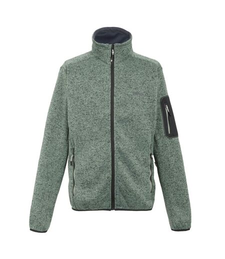 Mens Newhill Marl Full Zip Fleece Jacket Glacier Regatta