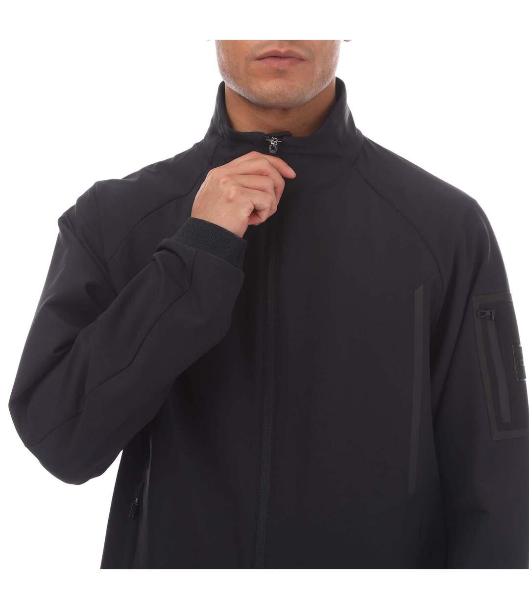 Veste De Survêtement Sport Homme Bleu Foncé Boss-4