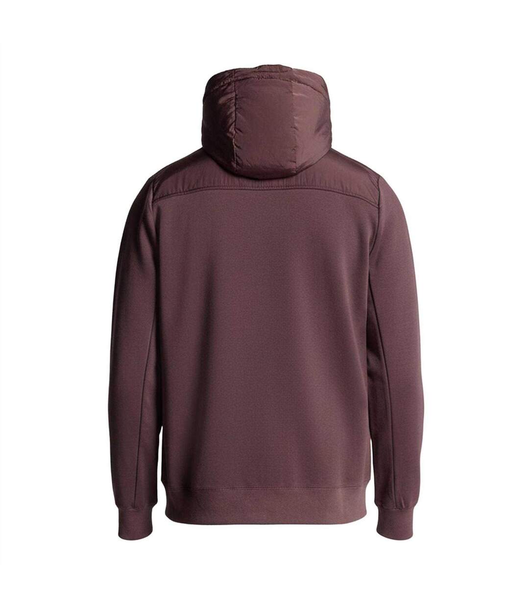 Mens Logo Hybrid Jacket Brown Lyle & Scott-3