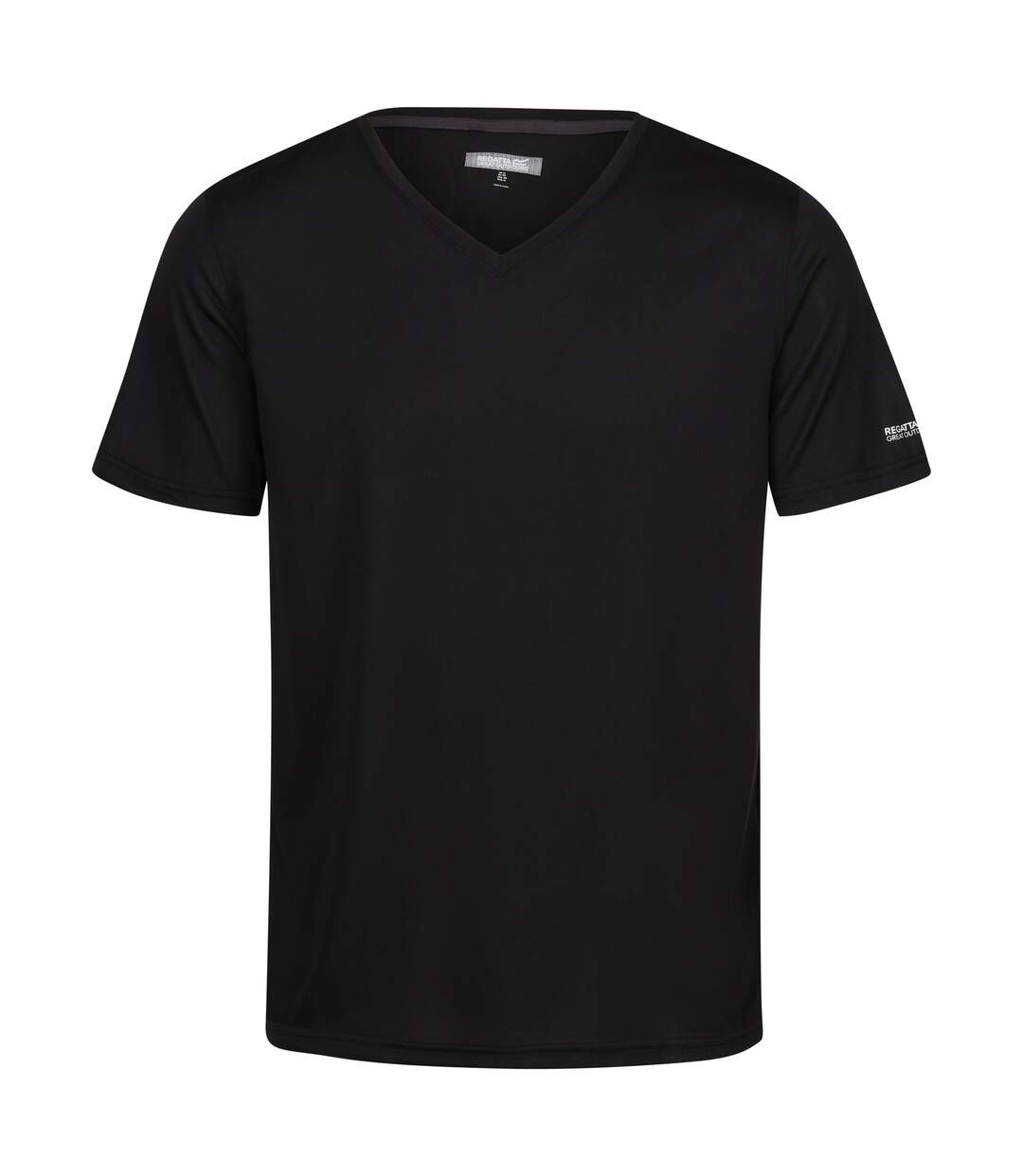 T-shirt Fingal Homme Noir Regatta-2
