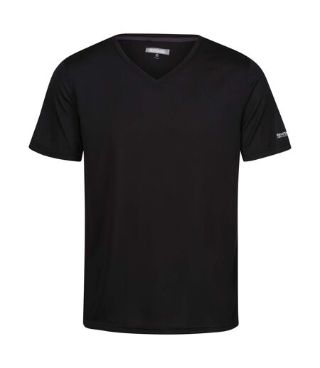 T-shirt Fingal Homme Noir Regatta