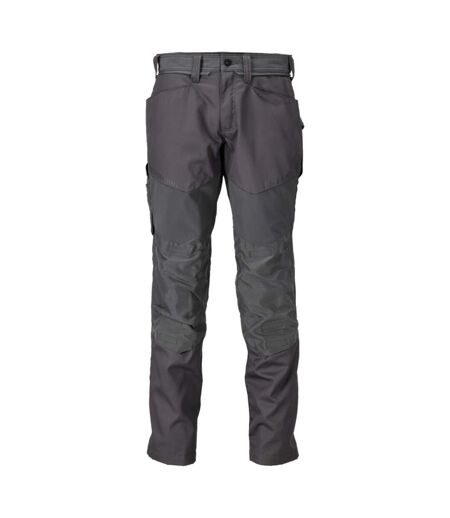 Pantalon De Travail Motif/style Blocs De Couleurs Customised Homme Gris Pierre Mascot